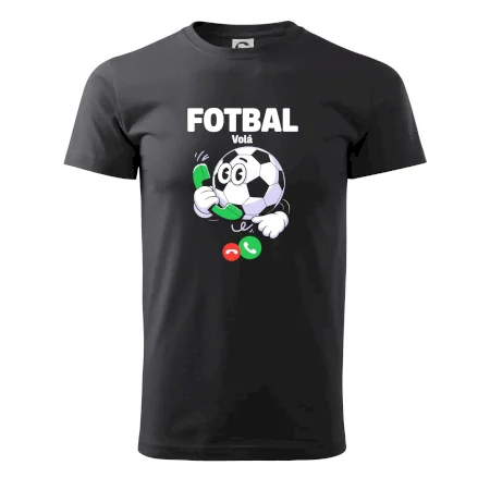 Karikatura fotbal volá