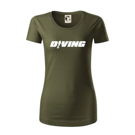 Diving nápis potápěč