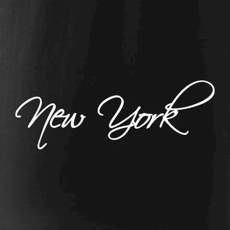 New York nápis psacím