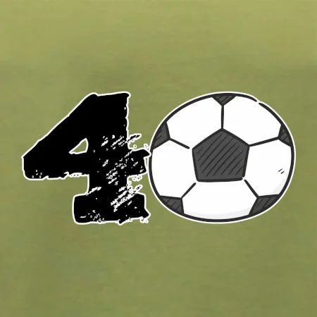 Fotbal kulaté narozeniny 40