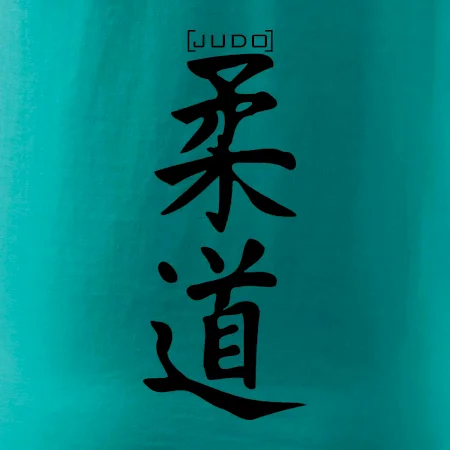 Judo nápis japan