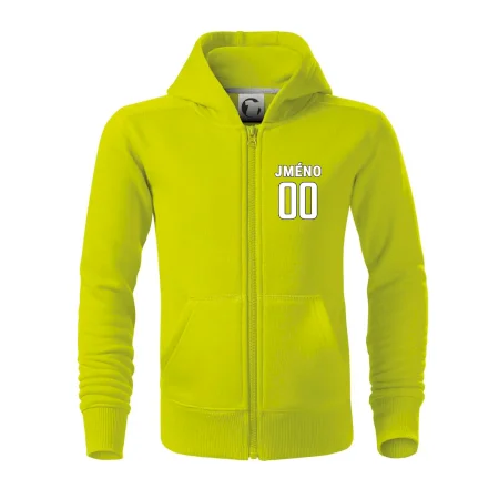 Florbalový  dres - vlastní jméno a číslo