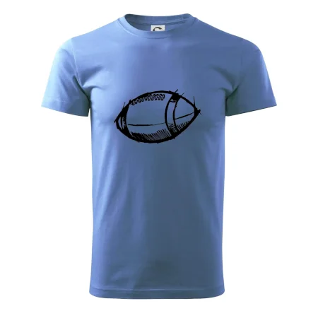 Americký fotbal míč skica