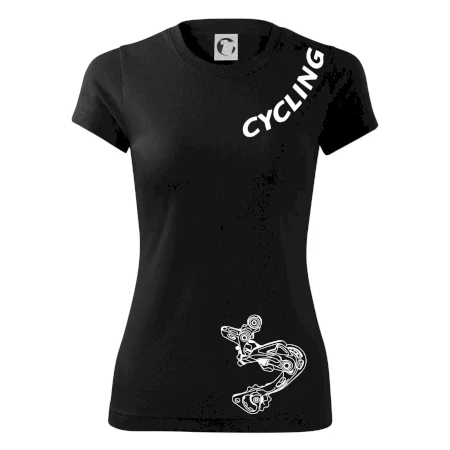 Cycling nápis šikmo