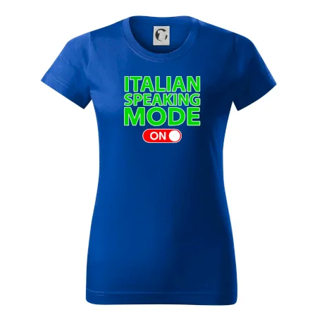 Italian speaking mode - ON