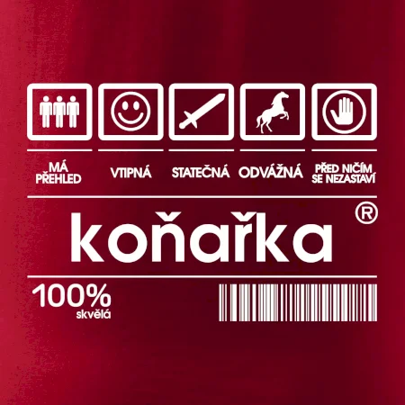 Čárový kód - Koňařka