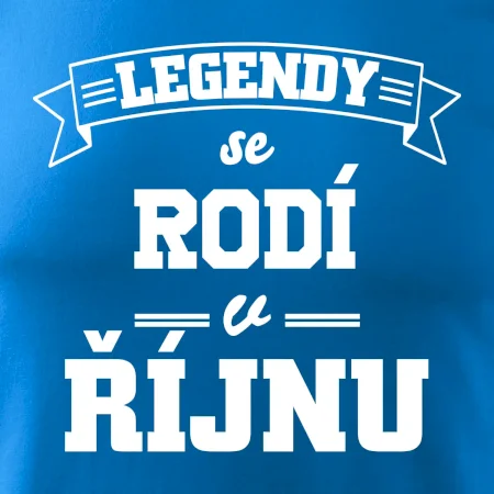 Legendy se rodí v říjnu