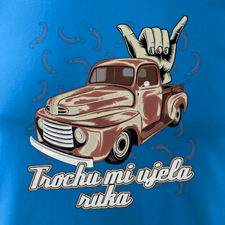 Trochu mi ujela ruka