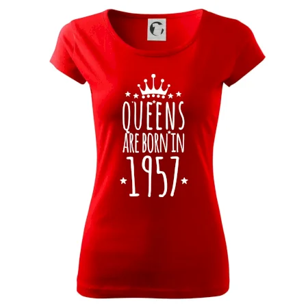 Queens are born in 1957