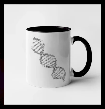 DNA černobílé
