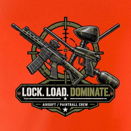 Taktická výzva lock load dominate airsoft