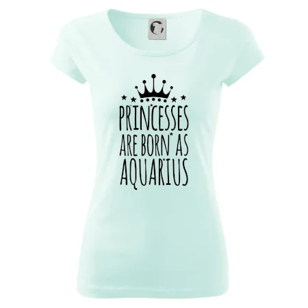Princesses are born as Aquarius - Vodnář