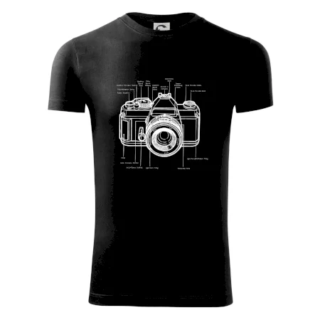 Nákres starý fotoaparát
