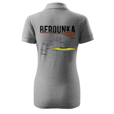 Mapa řeky Berounky
