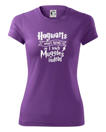 Harry - Hogwarts wasn’t hiring, so I teach Muggles instead