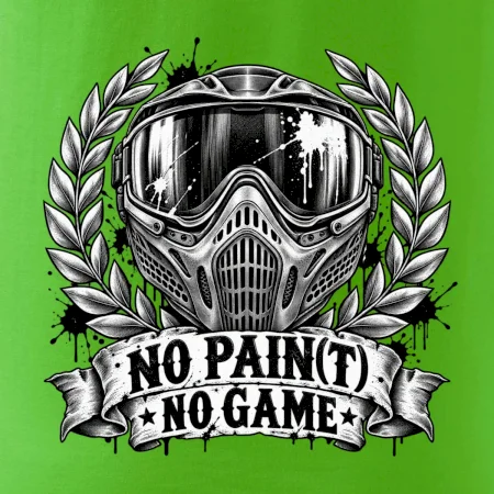 Motiv no paint no game s maskou