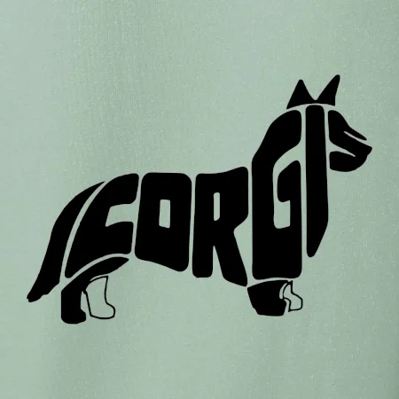 Corgi - nápis v těle