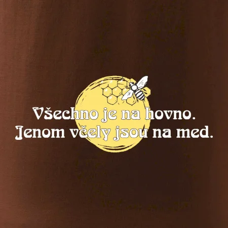 Všechno je na hovno, jen včely na med