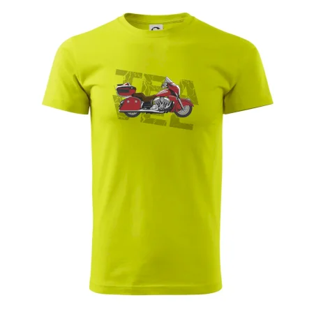 Cestovní motorka Amerika červená