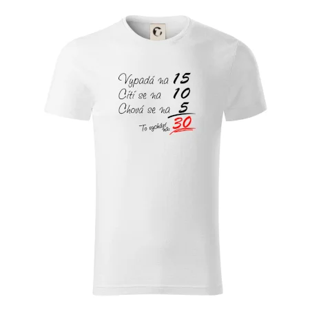 Vypadá, cítí se, chová se - 30 let
