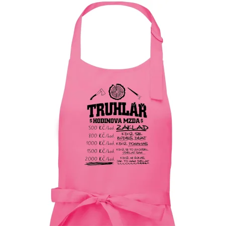 Hodinová mzda truhlář