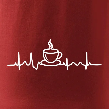 EKG hrnek kávy