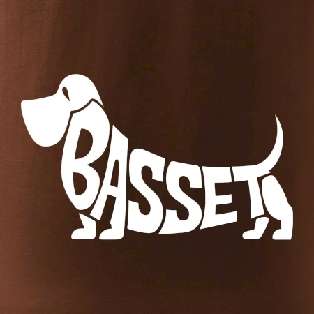 Basset nápis v těle