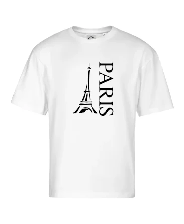 Paris nápis Eiffelovka na výšku