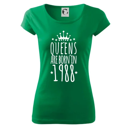 Queens are born in 1988