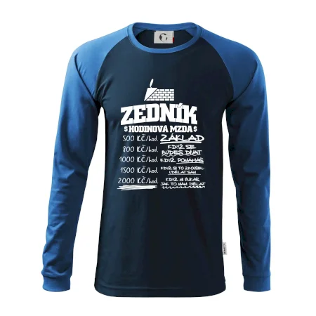 Hodinová mzda zedník