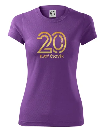 20 let zlatý člověk