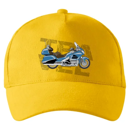 Cestovní motorka Amerika modrá