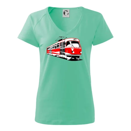 Tramvaj T3R barevná