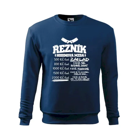 Hodinová mzda řezník