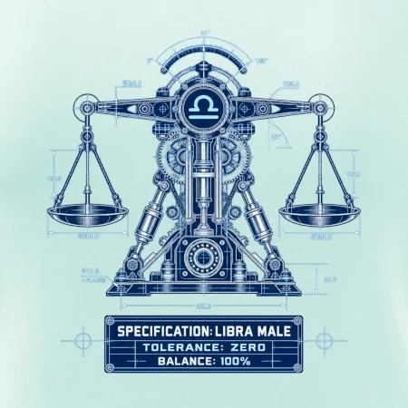 Váhy Engineering of Libra technický motiv
