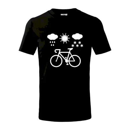Cyklista za každého počasí