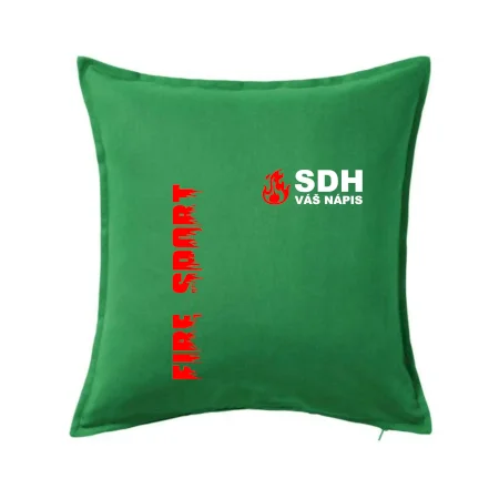 SDH nápis (oheň, firesport, název sboru - vlastní nápis)