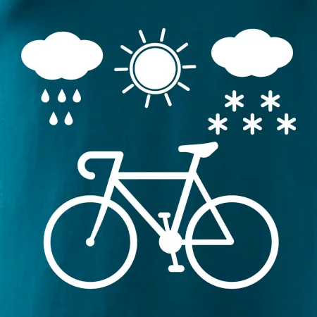 Cyklista za každého počasí