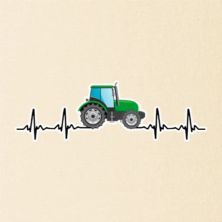 Traktor barevný ekg