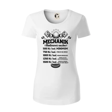 Mechanik - hodinová sazba
