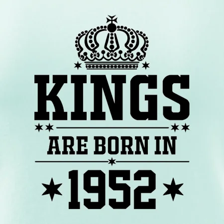 Kings are born in 1952