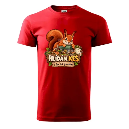 Hlídám keš veverka s pokladem