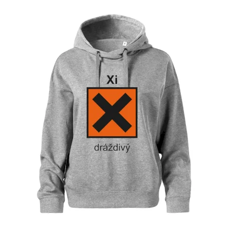 Xi Dráždivý - Výstražná tabulka na tričku