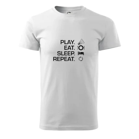 Play Eat Sleep Repeat badminton
