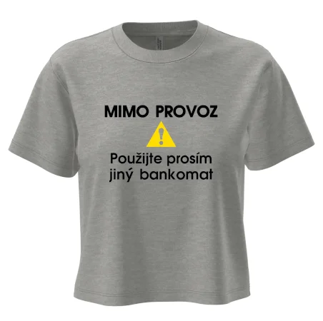 Mimo provoz - použijte jiný bankomat