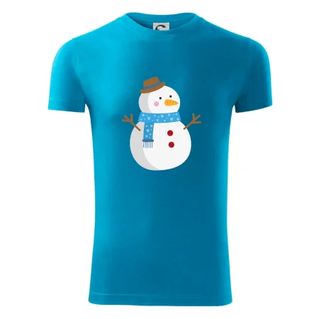 Sněhulák se šálou