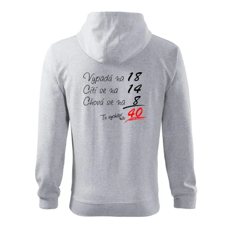 Vypadá, cítí se, chová se - 40 let