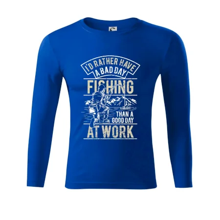 Fishing at work