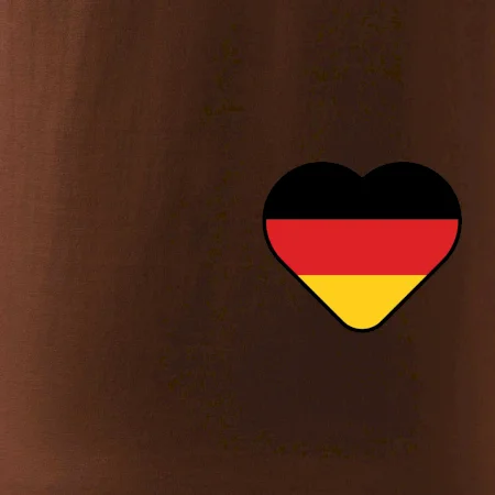 Germany love malé - Německá vlajka