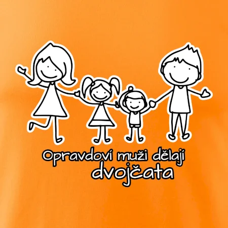 Opravdoví muži dělají dvojčata - holka kluk